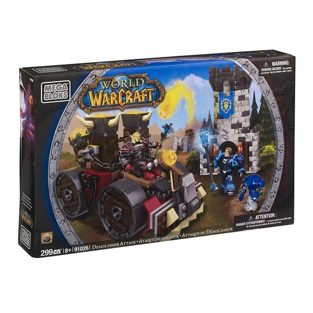 Mega Bloks World of Warcraft 91026 Demolisher Attack 299 Pieces