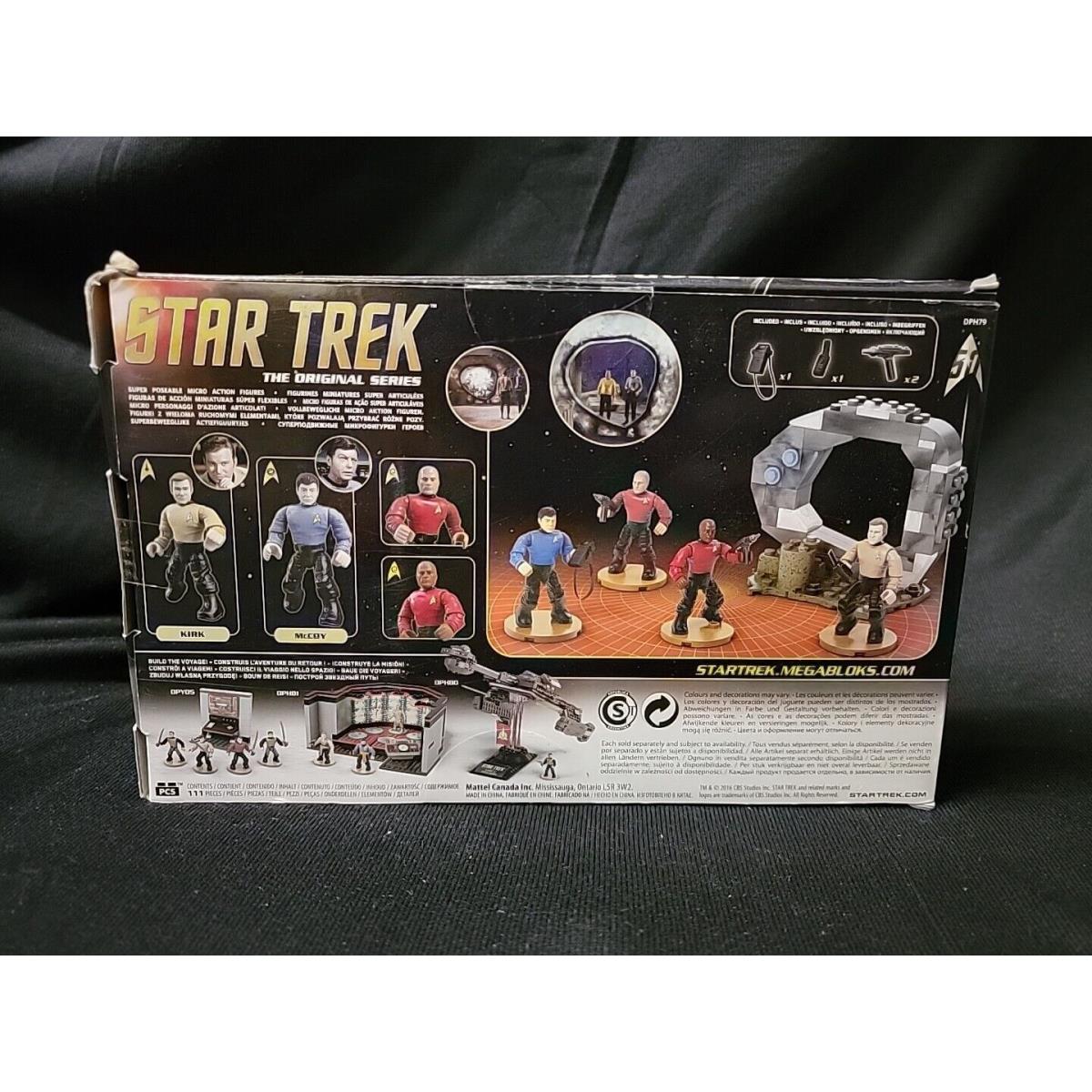 Mega Bloks Star Trek Guardian of Forever DPH79 Box Has Lite Wear