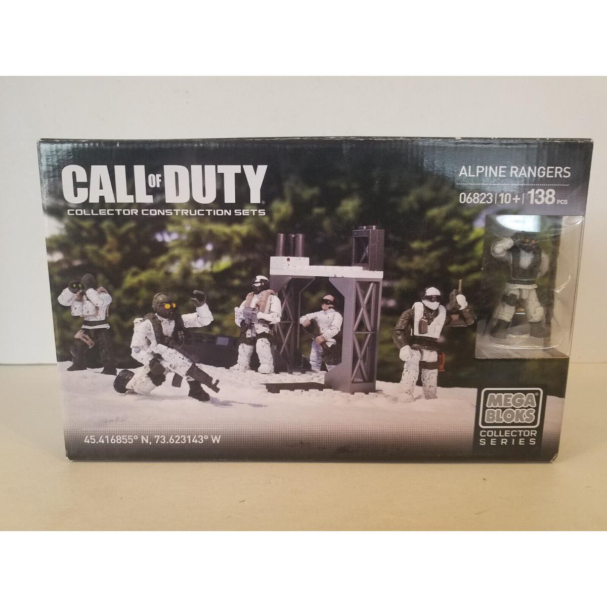 Mega Bloks 2013 Call of Duty Alpine Rangers 06823 Collector Set