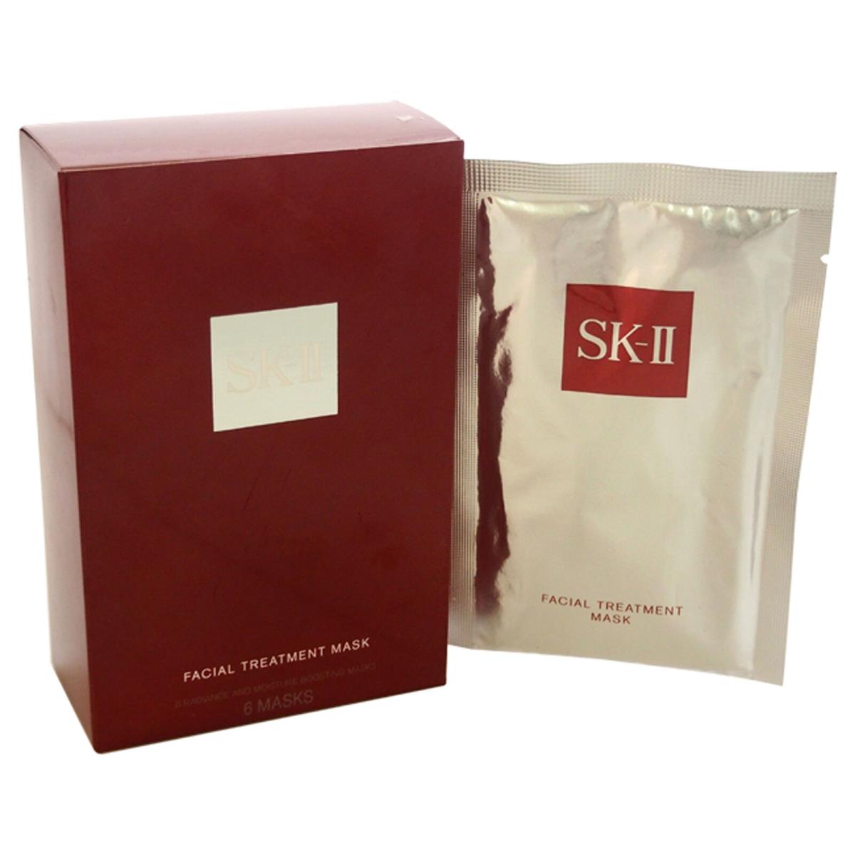 Facial Treatment Mask by Sk-ii For Unisex - 6 Pcs Treatment