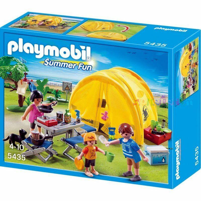 Playmobil City Action City Life Summer Fun Country Playsets Box SUMMER FUN 5435 CAMPING TENT