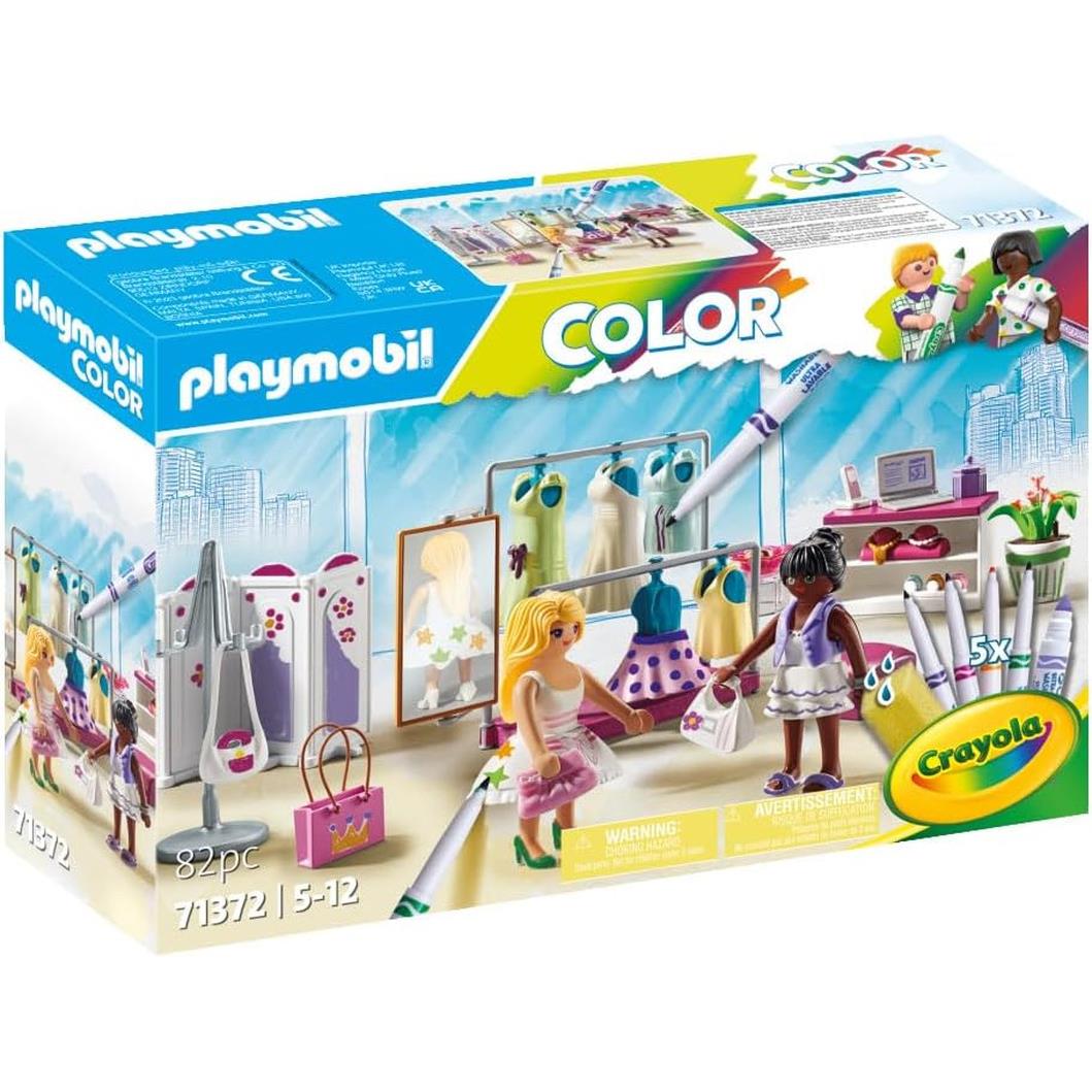 Playmobil Color Backstage 71372 Fashion Boutique 82 Pieces Toy Gift