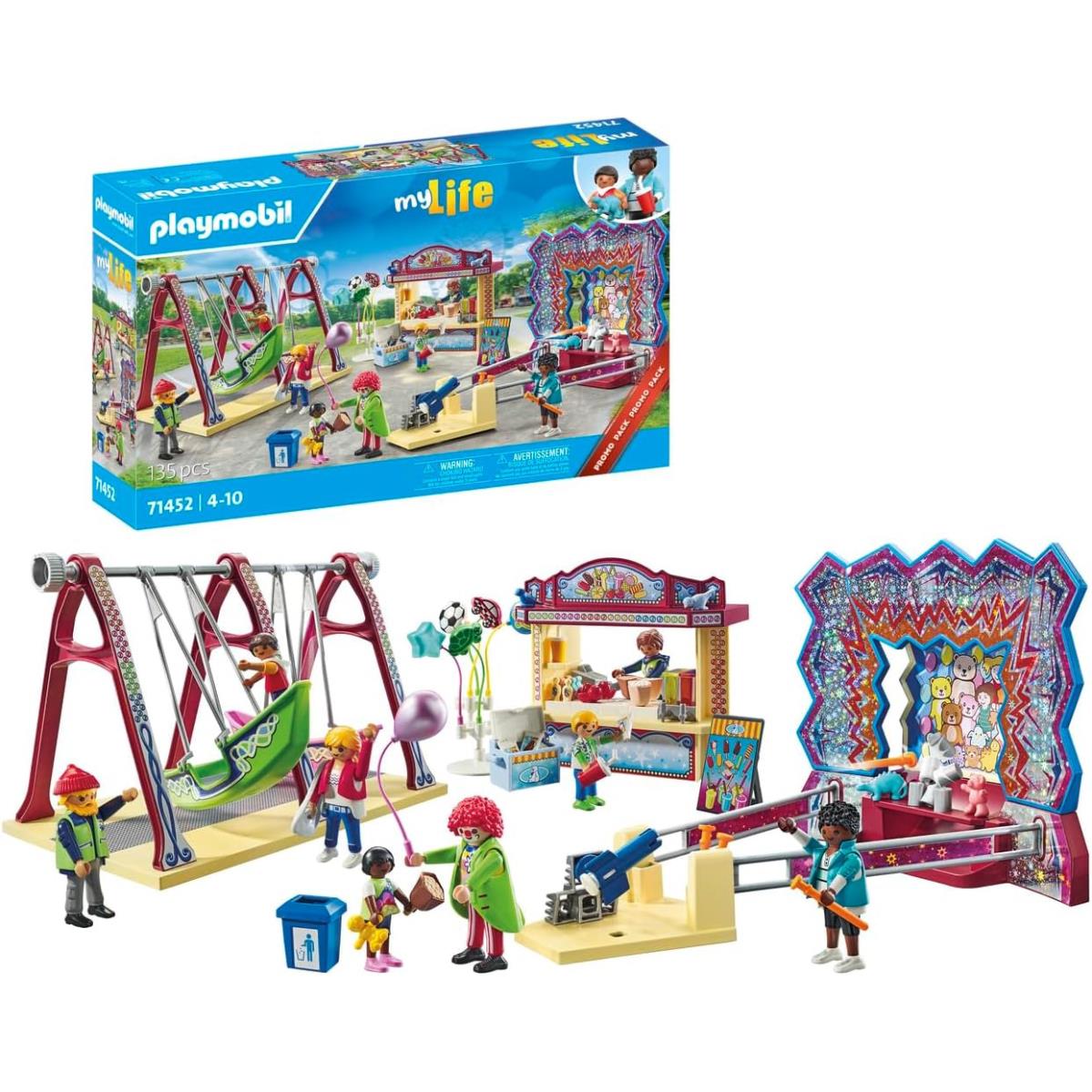 Playmobil Fun Fair 71452 Building Toy Set 135-Pieces