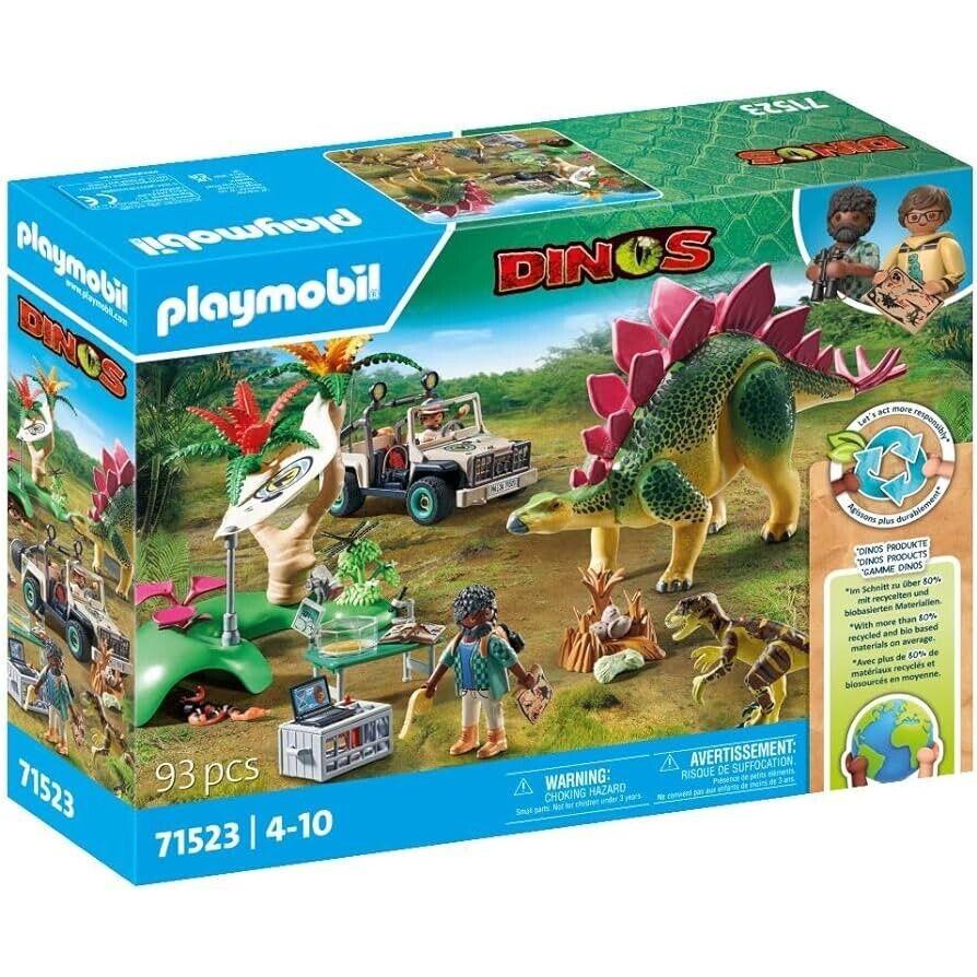 Playmobil Dinos 71523 Research Camp with Dinos Mib/new