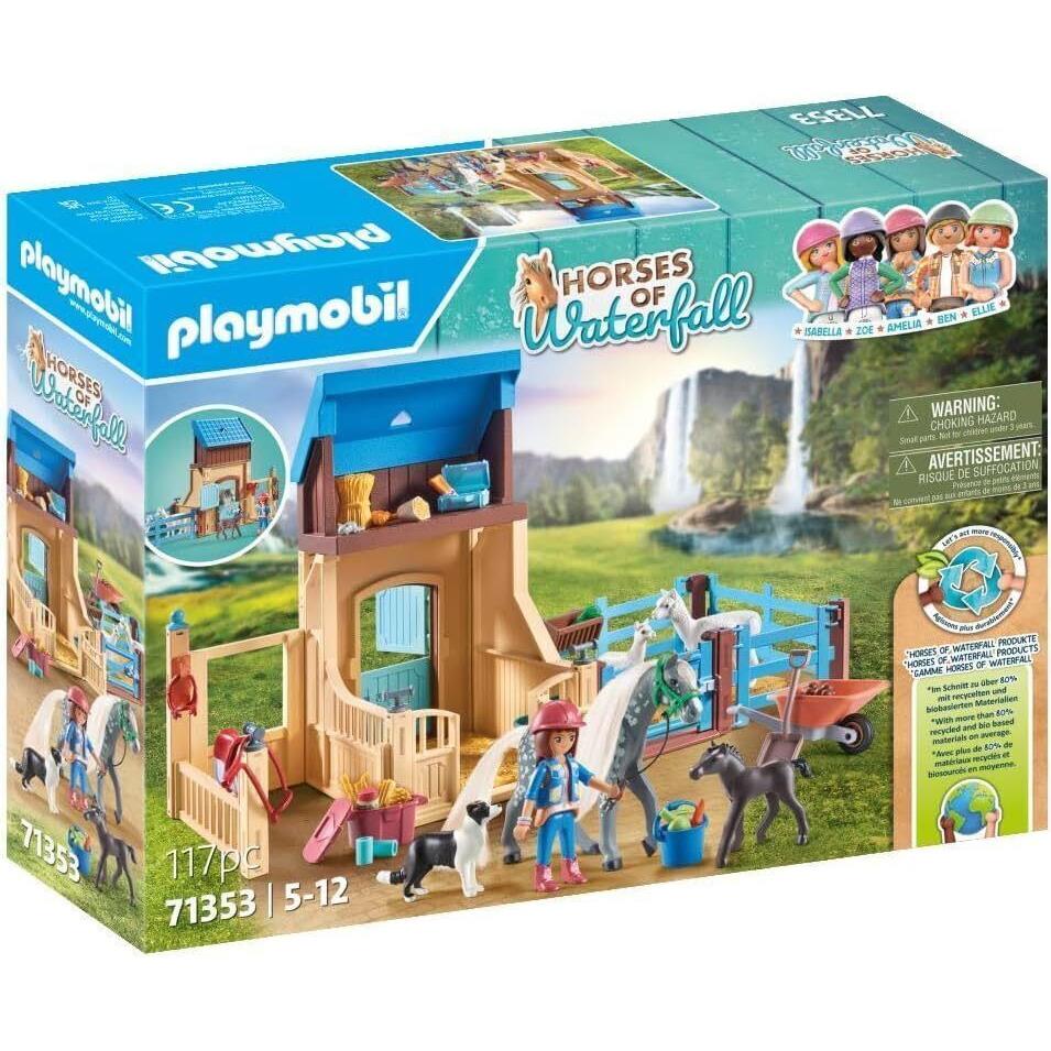 Playmobil 71353 Horses of Waterfall Horse Stall with Amelia Whisper