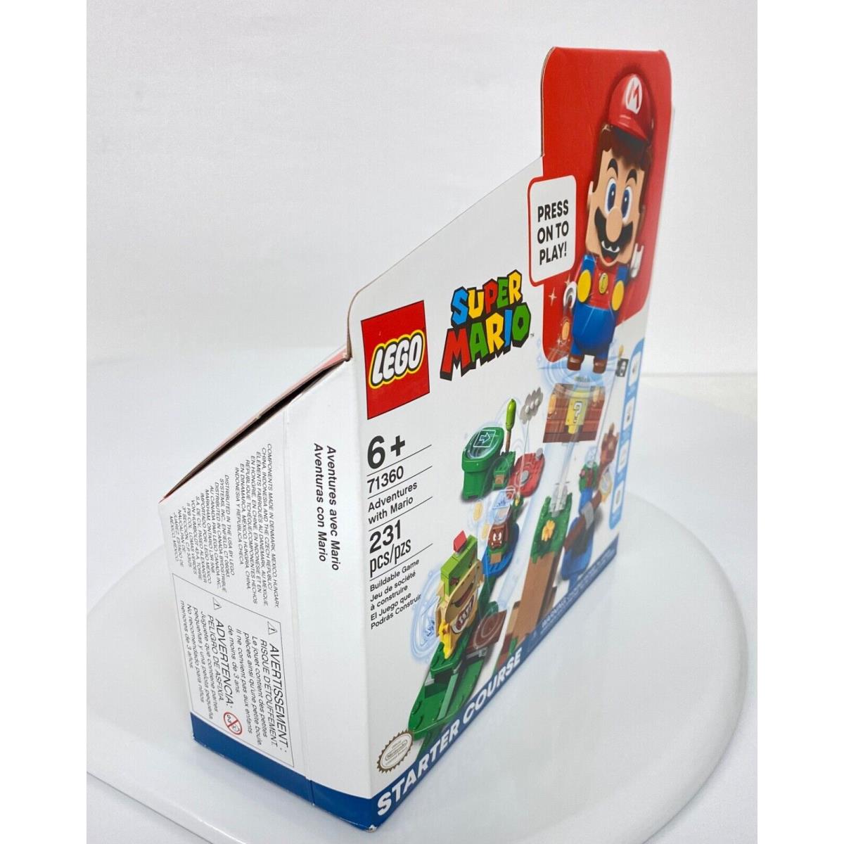 Lego 71360 Super Mario Adventures with Mario 231 Pcs