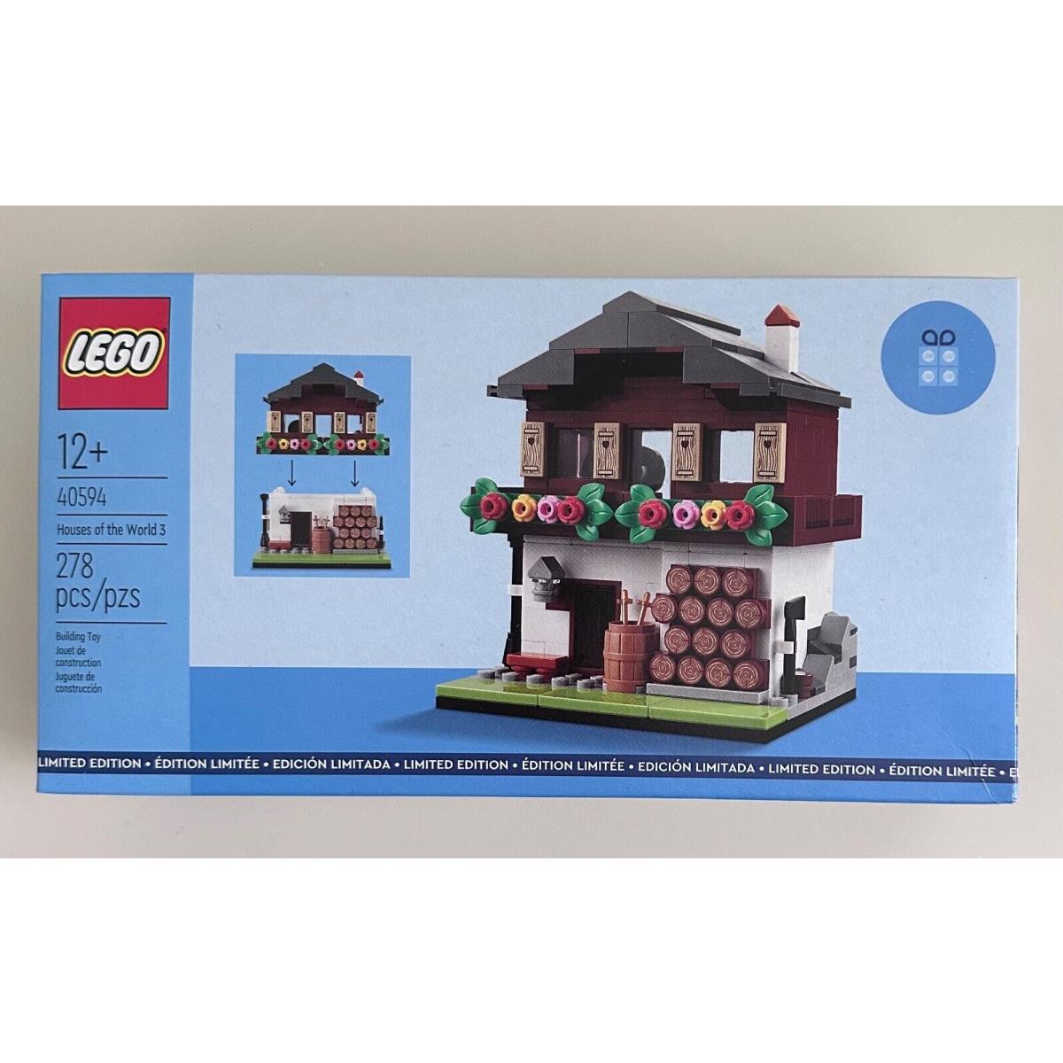 Lego 40594 Houses of The World 3 Building Set Toy 278 Pieces