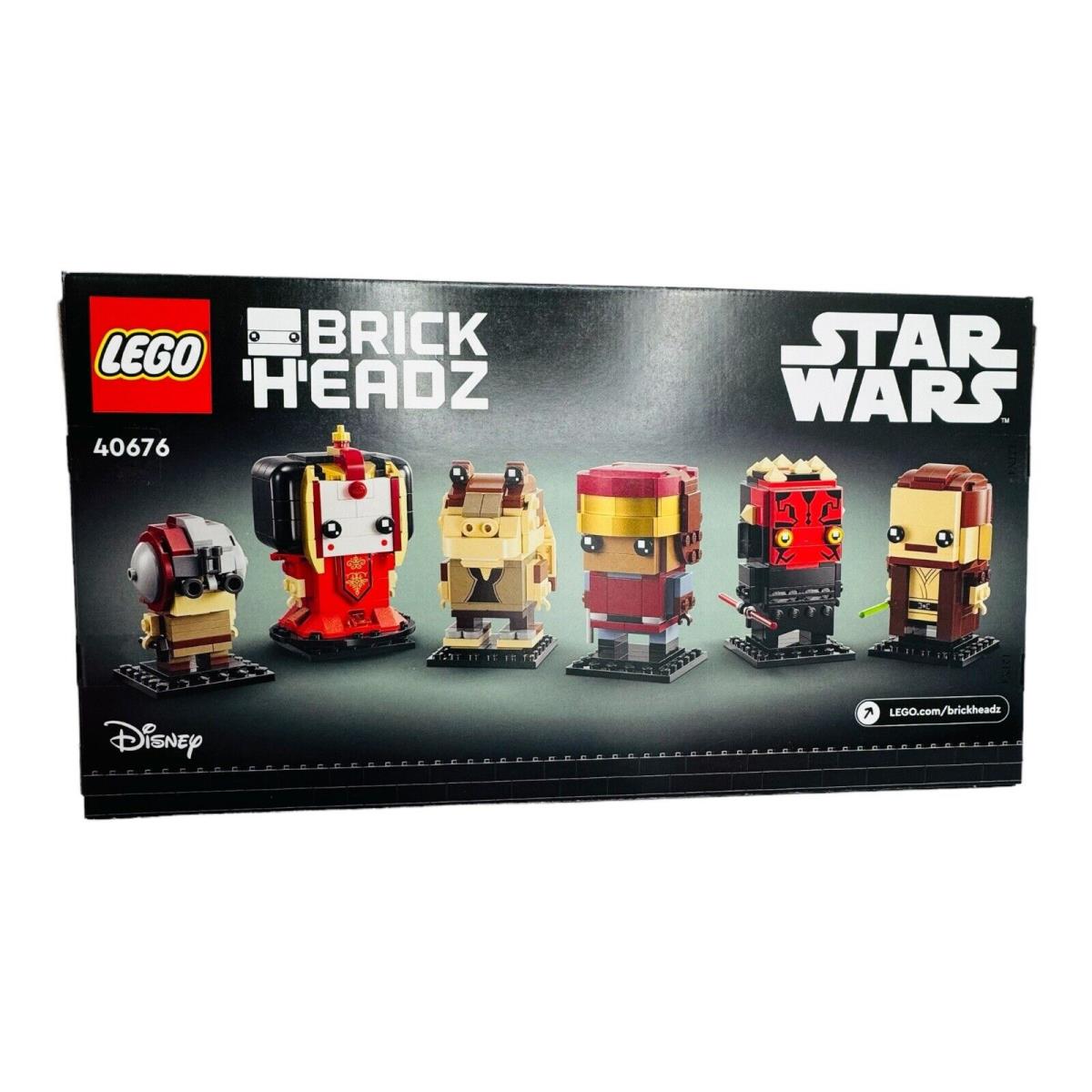 Lego Brickheadz Star Wars 40676 The Phantom Menace Available Now