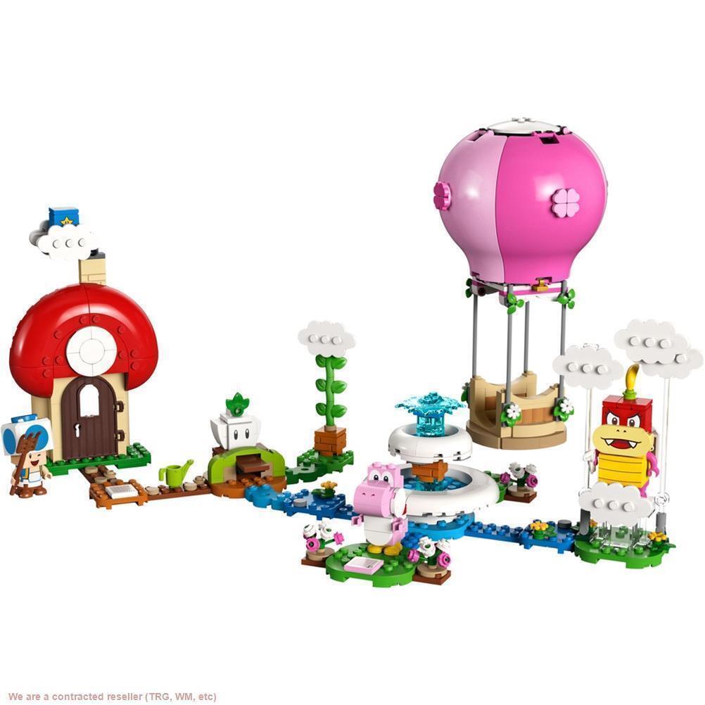 Lego Super Mario Peach Garden Balloon Ride Expansion 71419 Building Toy Set