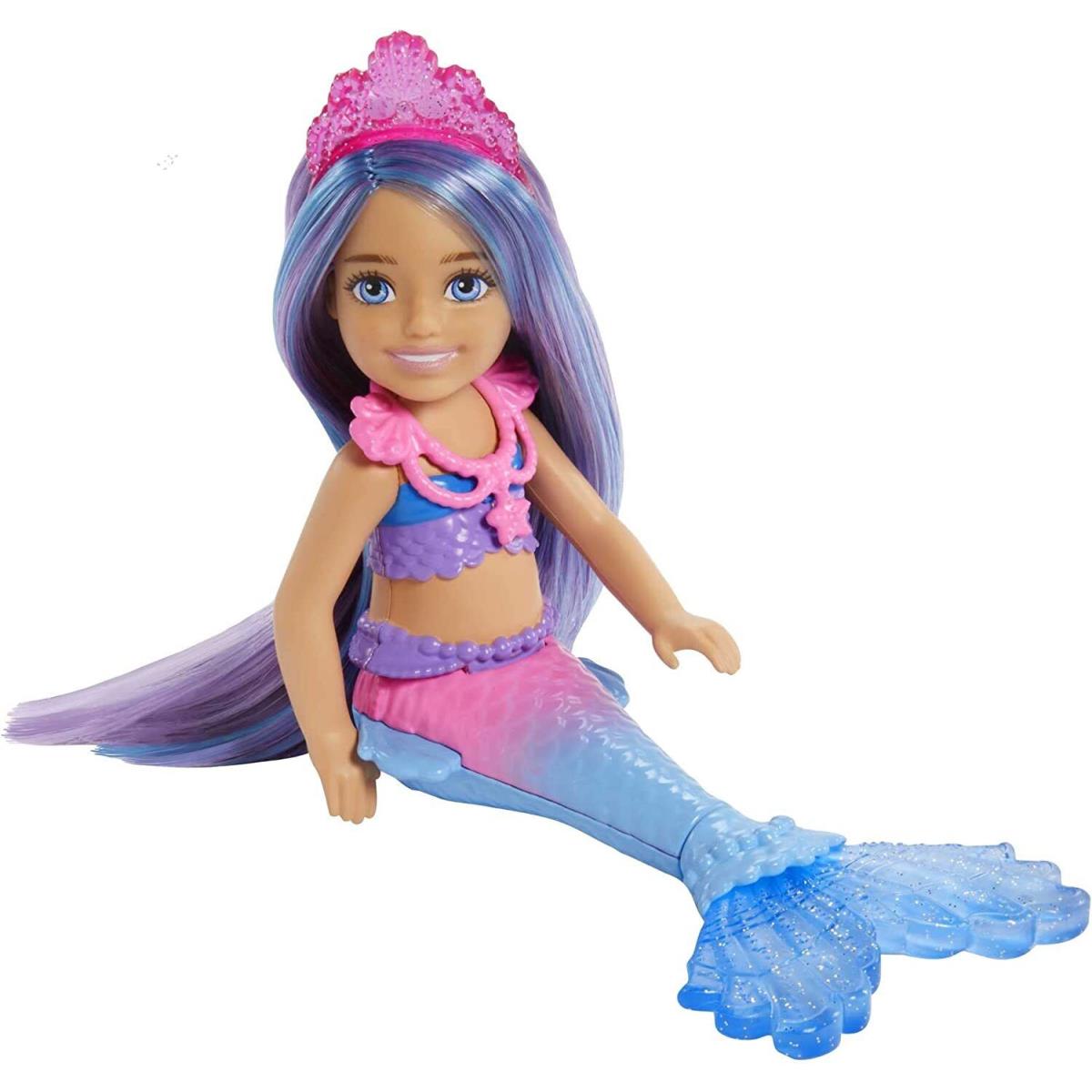 Barbie Dreamtopia Mermaid Doll Choose Rainbow Sparkle Lights Color Magic More Mermaid Power Chelsea Purple Blue Hair Chest Pets