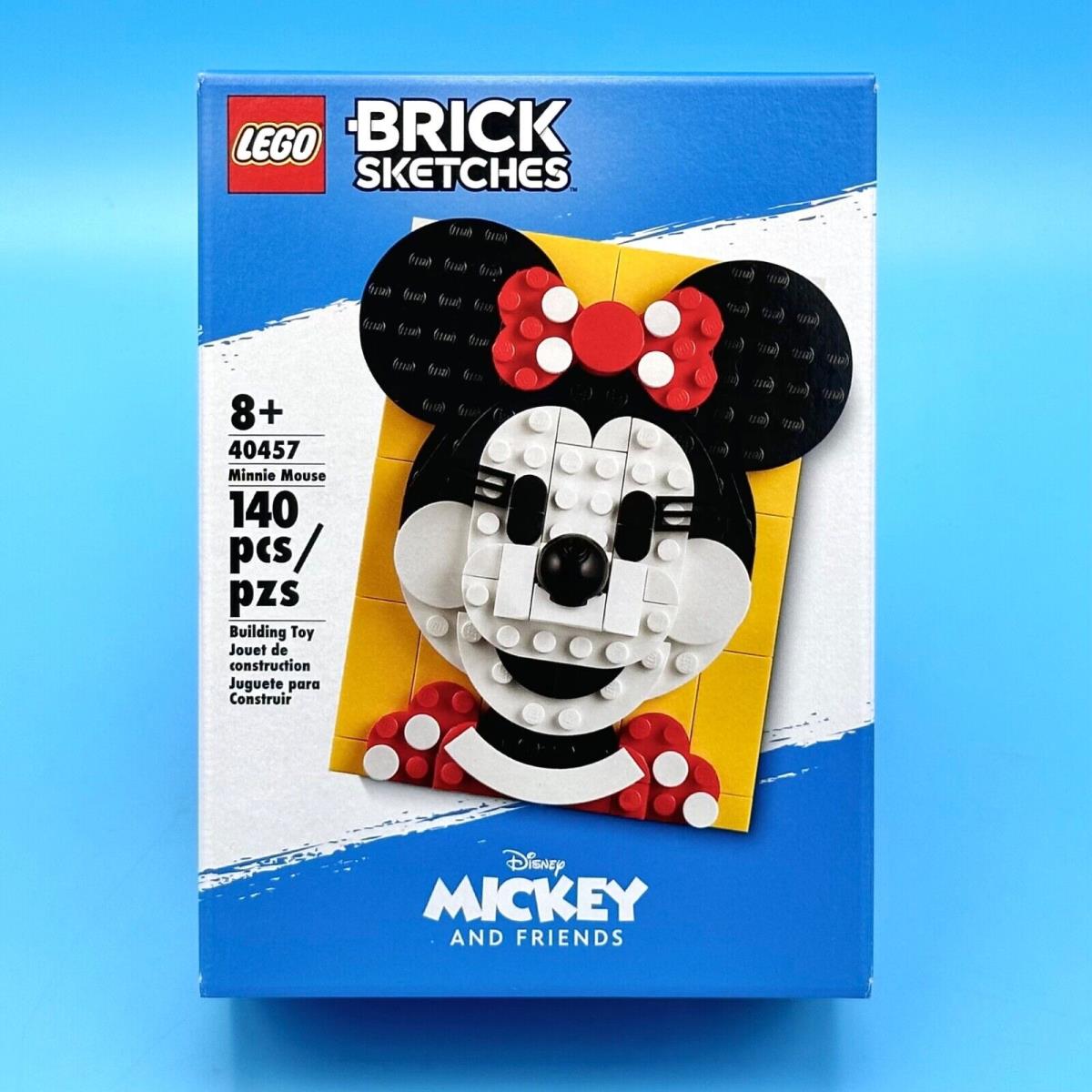 Lego Brick Sketches Mickey Minnie Mouse 40456 40457 Disney Mickey and Friends Minnie Mouse Only