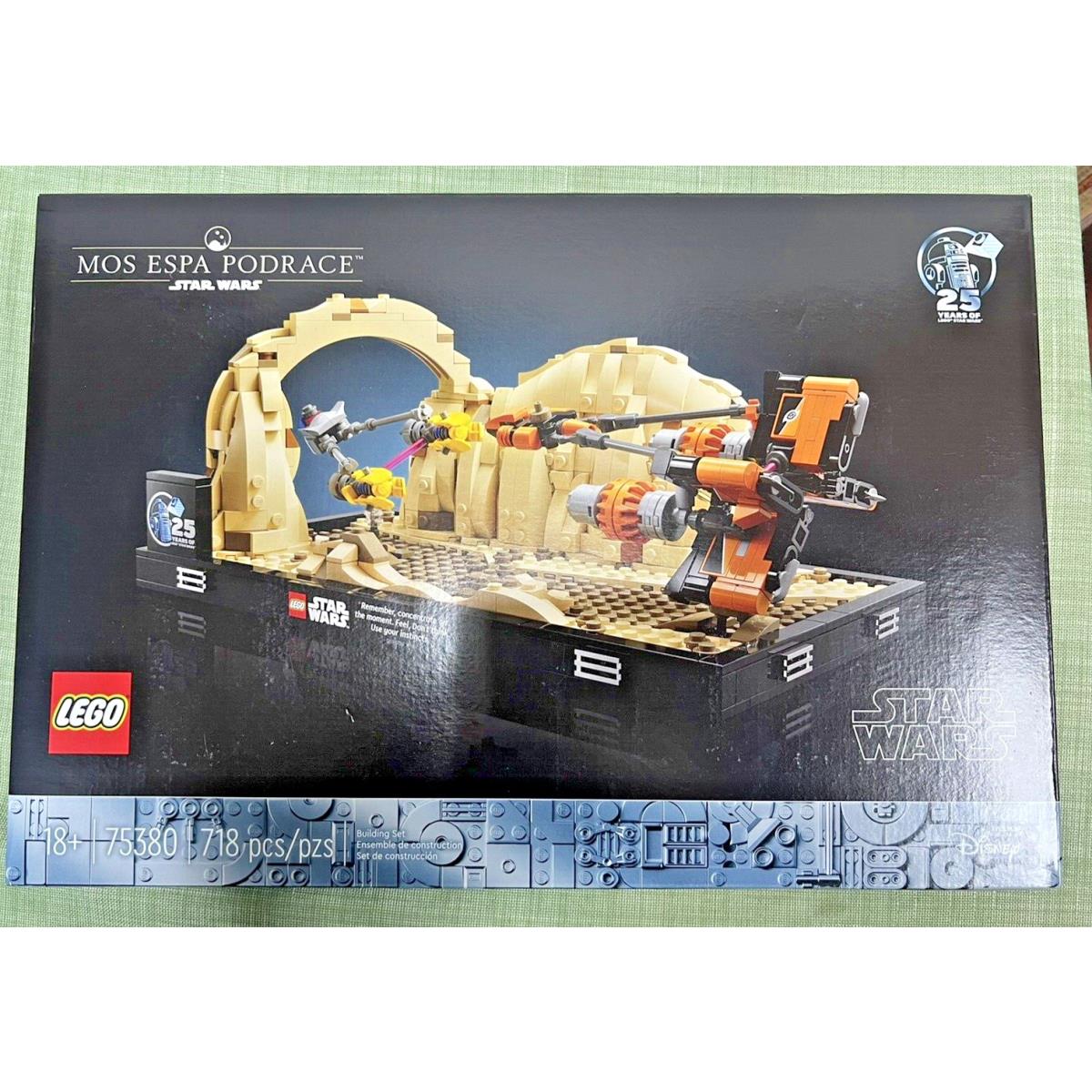 Lego 75380 Star Wars Mos Espa Podrace Diorama 25 Years