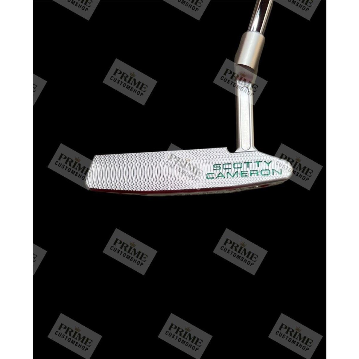 Custom 2023 Scotty Cameron Super Select Newport 2+ Plus Putter Green Edition