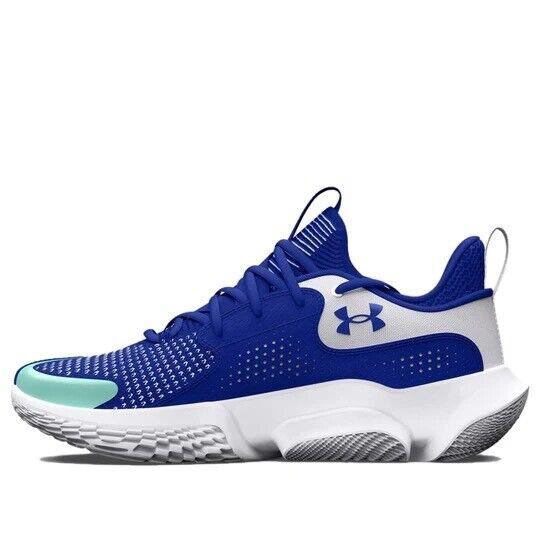 Men Under Armour Flow Futr X 3 Basketball Shoes Size 7 Blue White 3026630 400