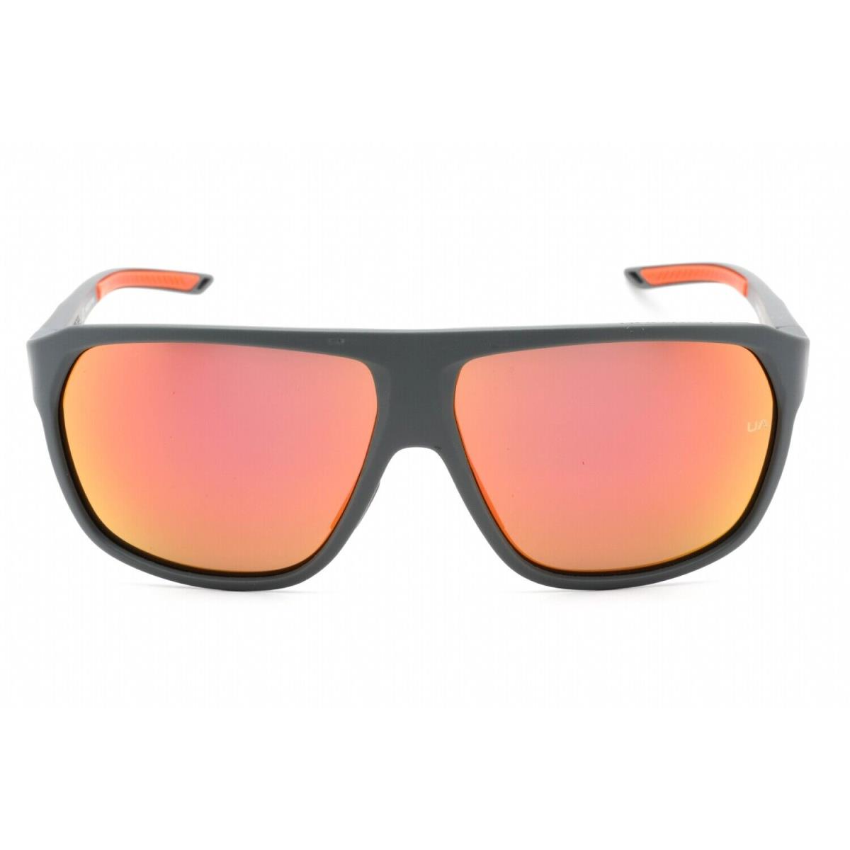 Under Armour UADOMINATE-KB750-62 Sunglasses Size 62mm 130mm 12mm Grey Unisex N - Frame: grey, Lens: orange mirror