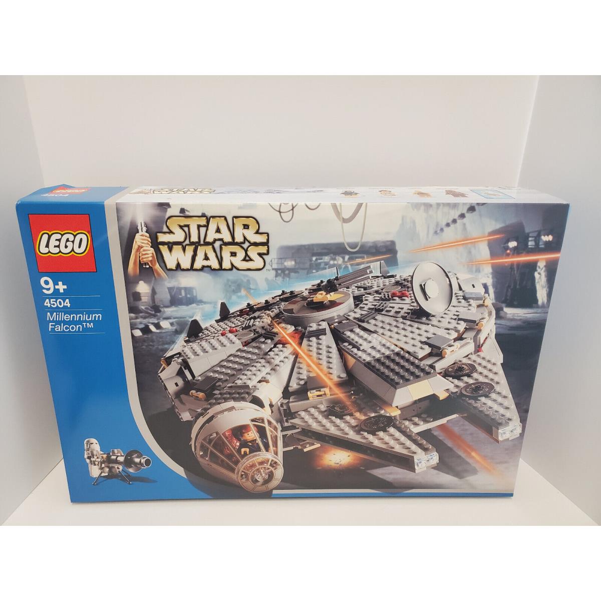 Lego 4504 Star Wars Millennium Falcon Miner Box Damage