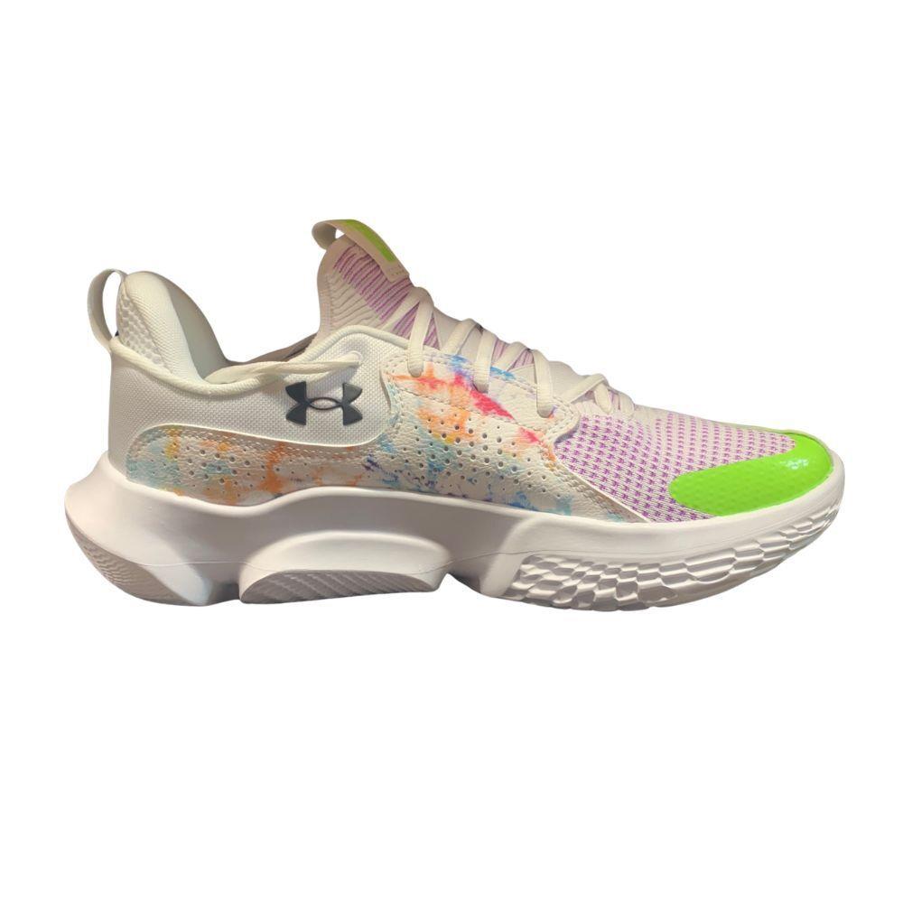 Under Armour Flow Futr X3 Team Exc Basketball Shoe 3027949-100 White - Size 12.5