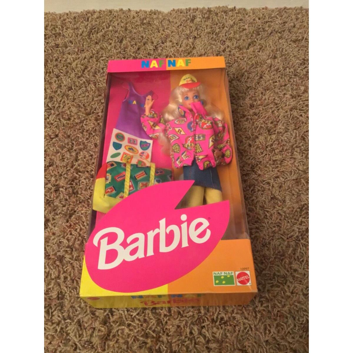 Vintage 1993 Mattel Naf Naf Barbie Doll