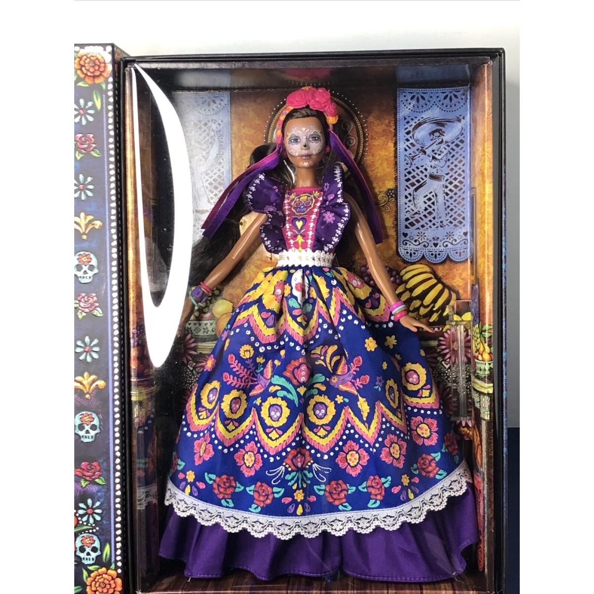 12 Mattel Barbie Doll Dia De Muertos 2022 Signature Mint Nrfb