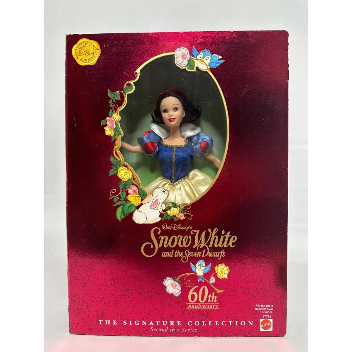 Disney Snow White 60th Anniversary Signature Collection Doll 1997