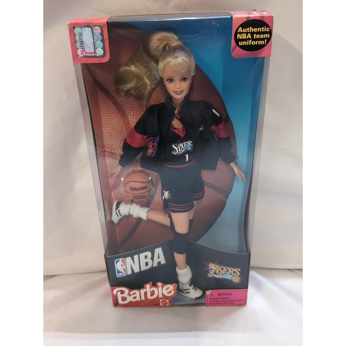 Nba Barbie Philadelphia 76ers Basketball Sixers 1998 Vtg 20724 Nbrfb