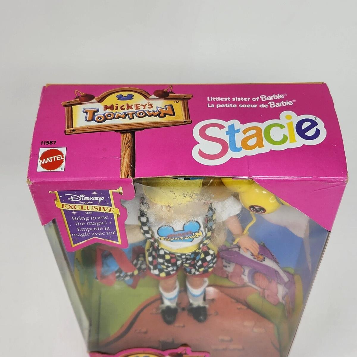 Vintage 1993 Mickey`s Toontown 11587 Stacie Doll 16171 Box Barbie