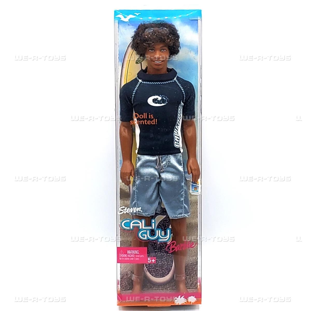 Barbie Cali Guy Steven Surfer Doll 2004 Mattel G8668 Nrfb