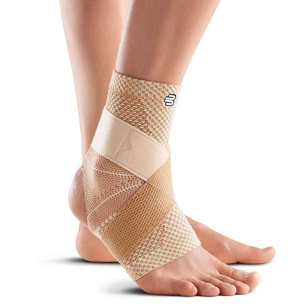 Bauerfeind Malleotrain S Open Heel Ankle Support - Natural