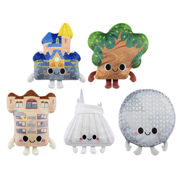 Funko Pop Plushes - Walt Disney World 50th Ann - Set OF 5 Attractions 7 Inch