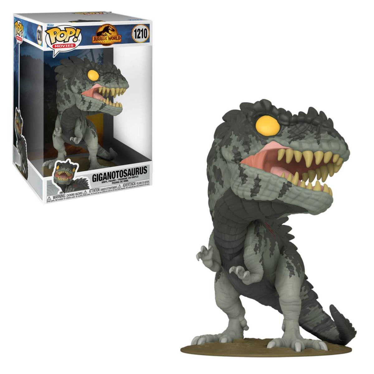 Jurassic World Dominion Giganotosaurus 10 Pop Figure Toy 1210 Funko