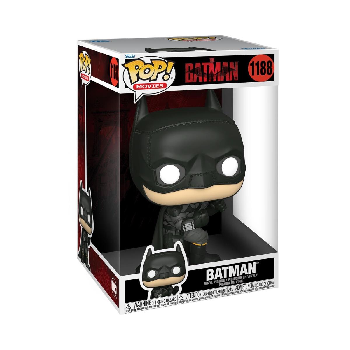 Funko Pop Jumbo: DC The Batman - Batman - Collectable Vinyl Figure - Gift Idea