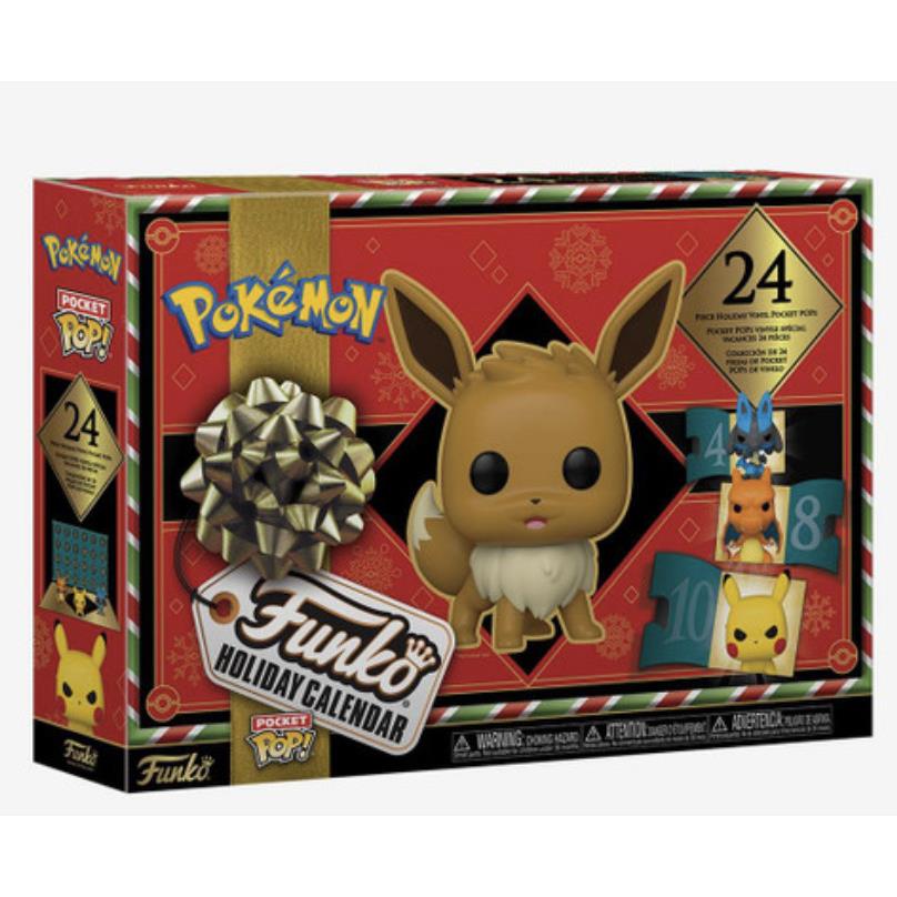 Pokemon Funko Pocket Pop Holiday 24 Day Advent Calendar