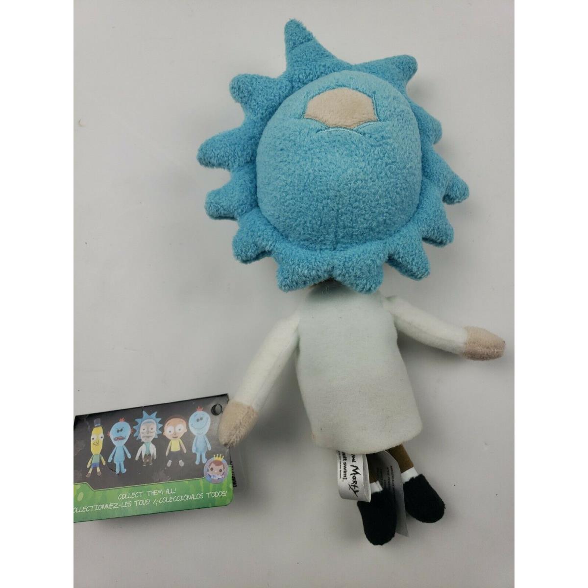 Rick and Morty Funko Galactic Plushies 8 Figure Drooling Mad Rick