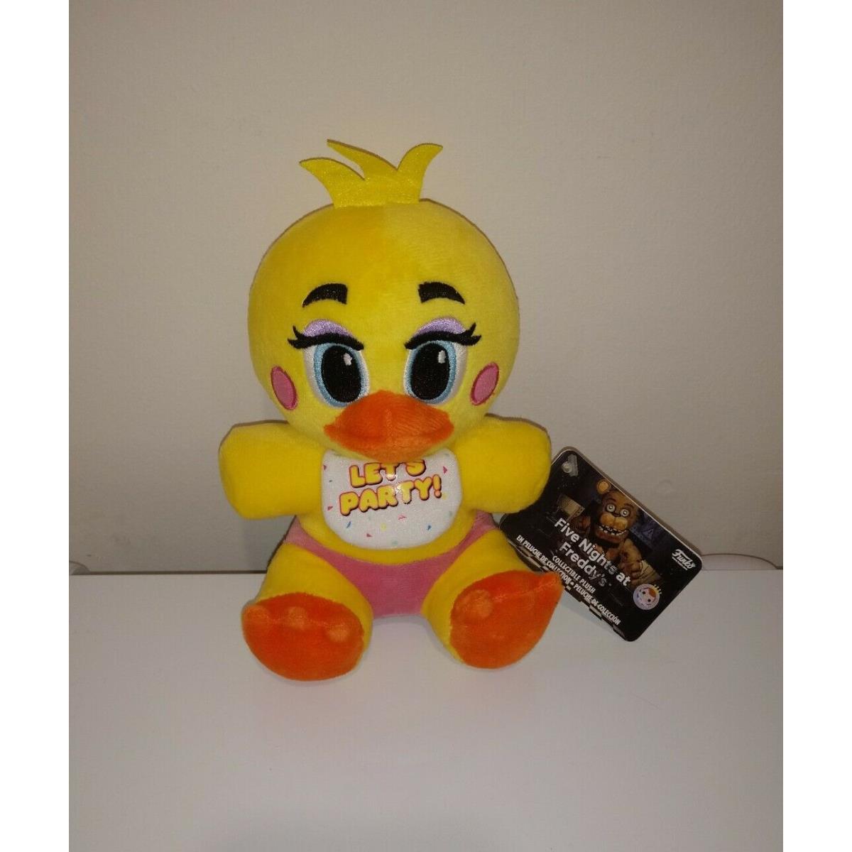 Funko Five Nights at Freddy`s Toy Chica Plush 6 Yellow Collectible