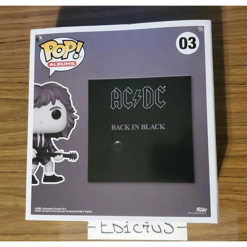 Funko Pop Albums: 03 Ac/dc Back in Black