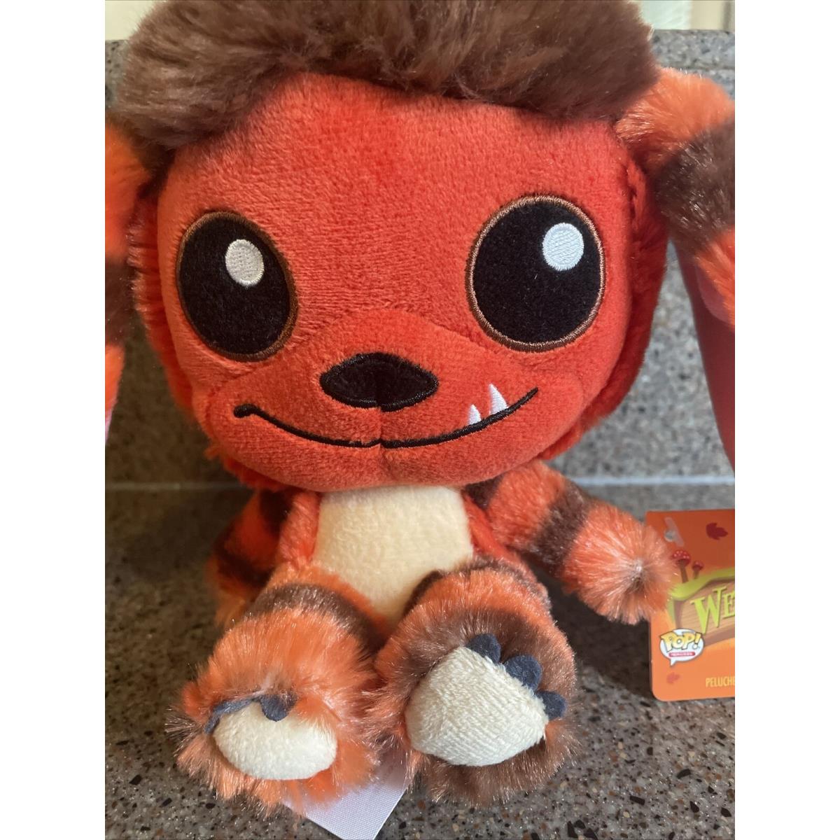 Wetmore Forest Snuggle -tooth Fall Pop Plush Funko Rare Orange