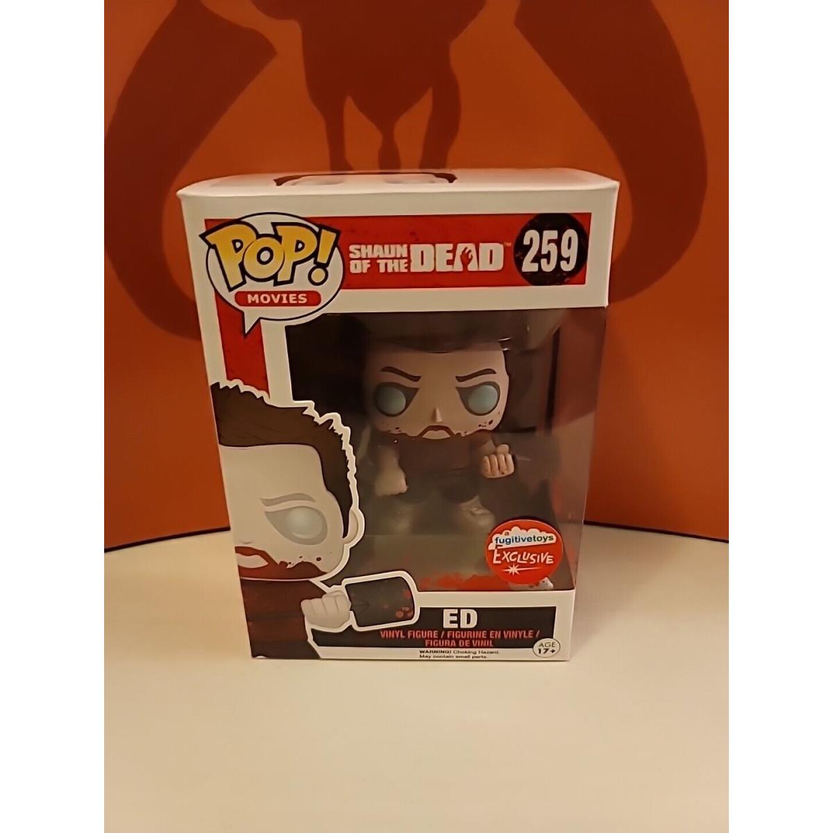 Funko Pop Vinyl: Shaun of The Dead - Ed 259 Zombie Fugitive Toys