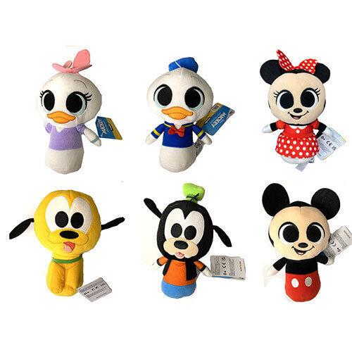 Funko Plushies - Disney`s Mickey and Friends - Set OF 6 Donald Pluto Goofy+3