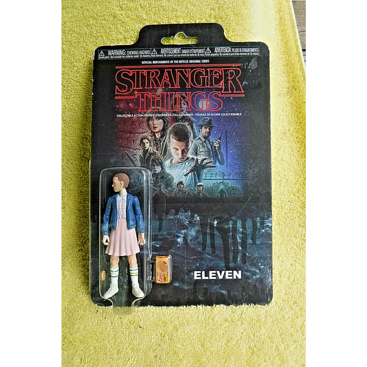 New/vintge Stranger Things Rare Funko Eleven Figure Squeezable Dart Combo Pack