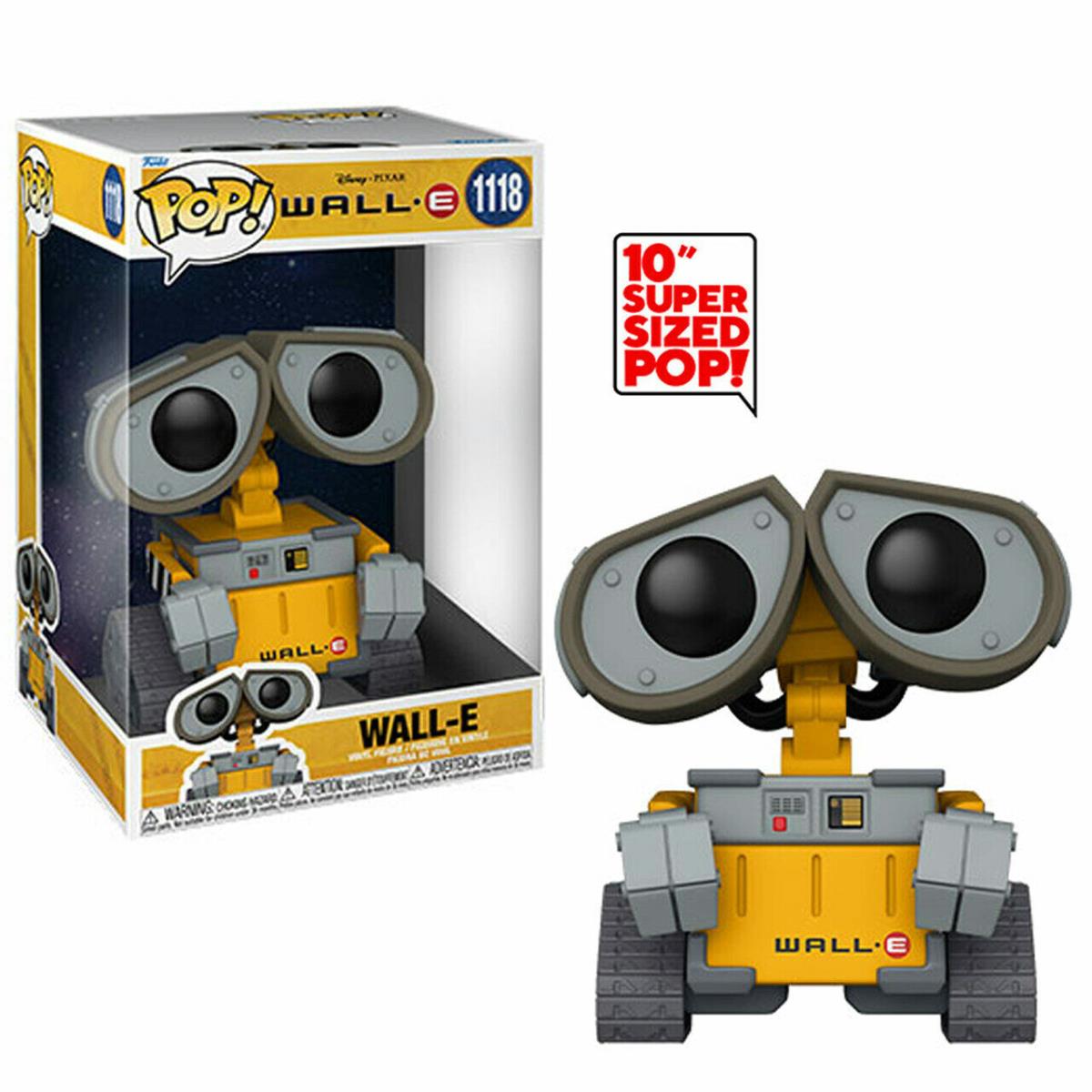 Walt Disney Wall-e 10 Super Sized Pop Figure Toy 1118 Funko