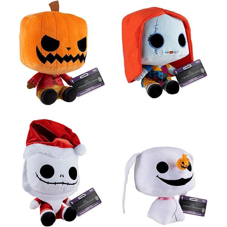 Funko Plush - The Nightmare Before Christmas 30th Anniversary -set OF 4 7 Inch