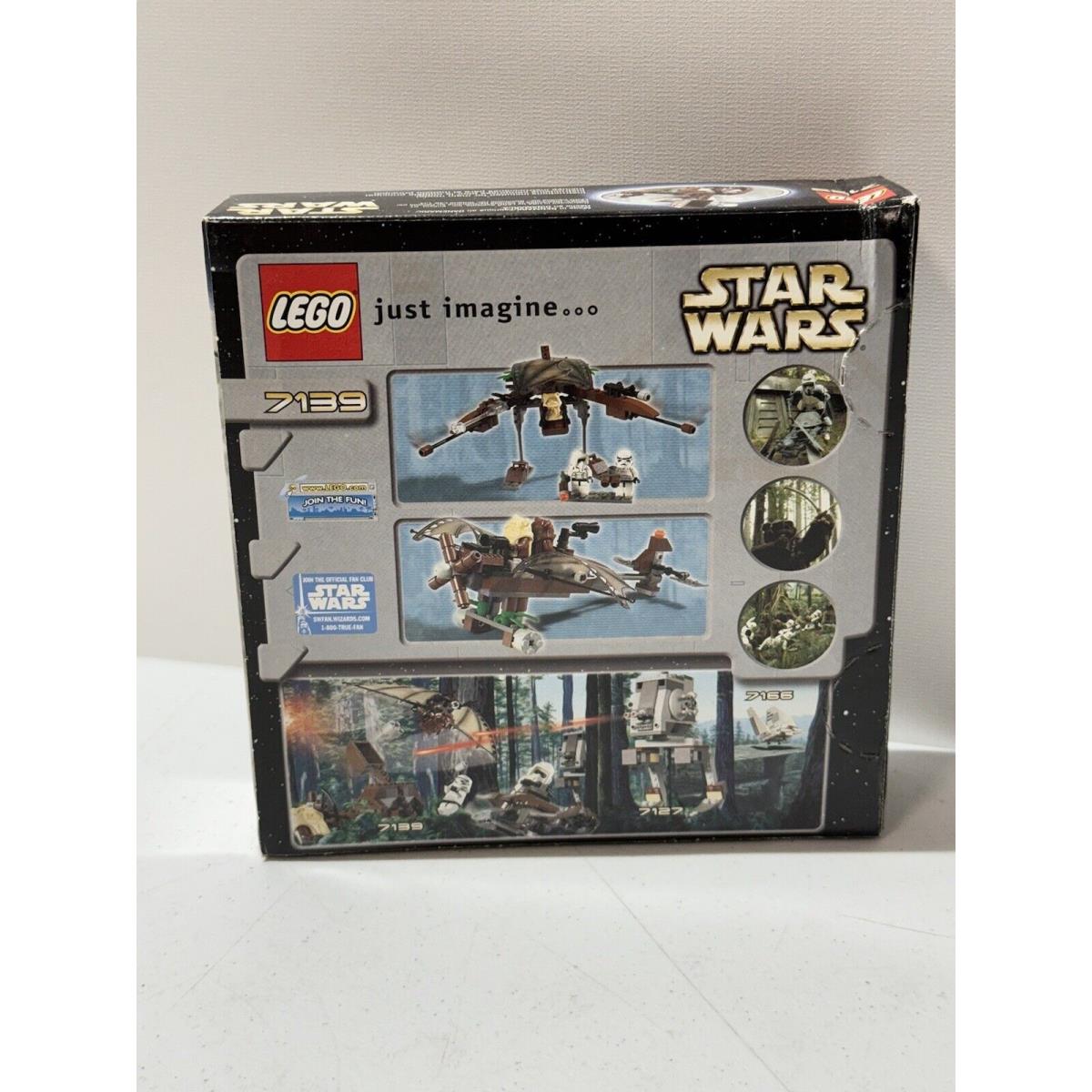 Vintage Ewok Attack 7139 Lego Star Wars 119 Pieces 2002