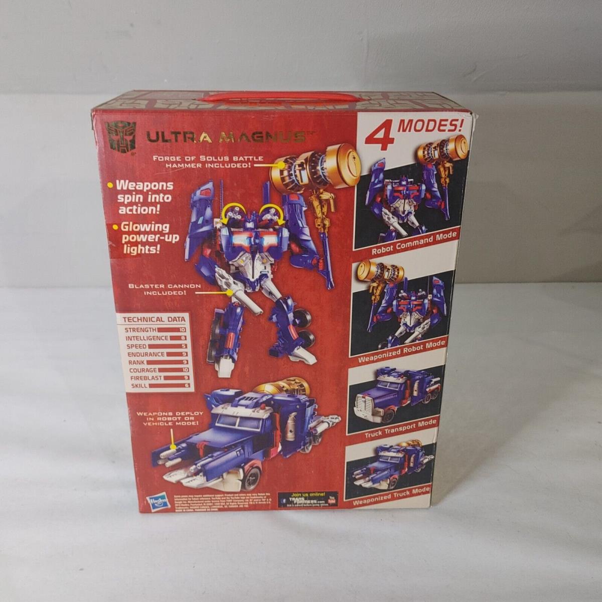 Transformers 2014 Ultra Magnus Platinum Edition 30th Action Figure Misb