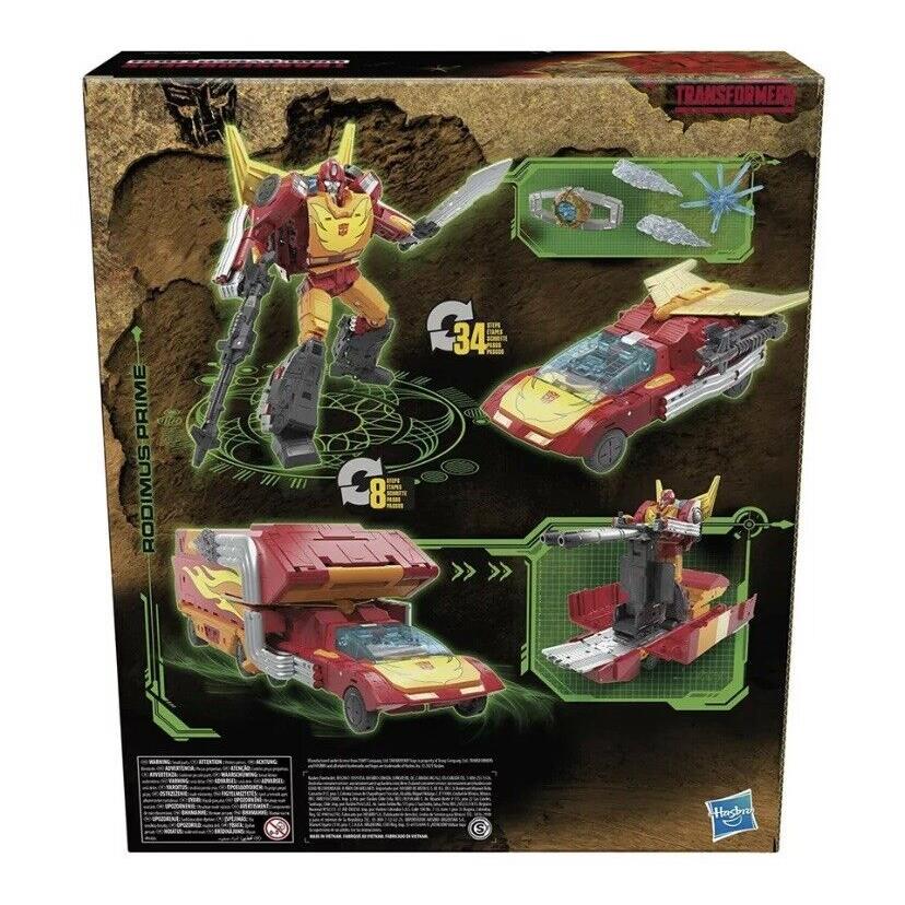 Transformers Toys Generations War For Cybertron Kingdom Commander Rodimus Prime