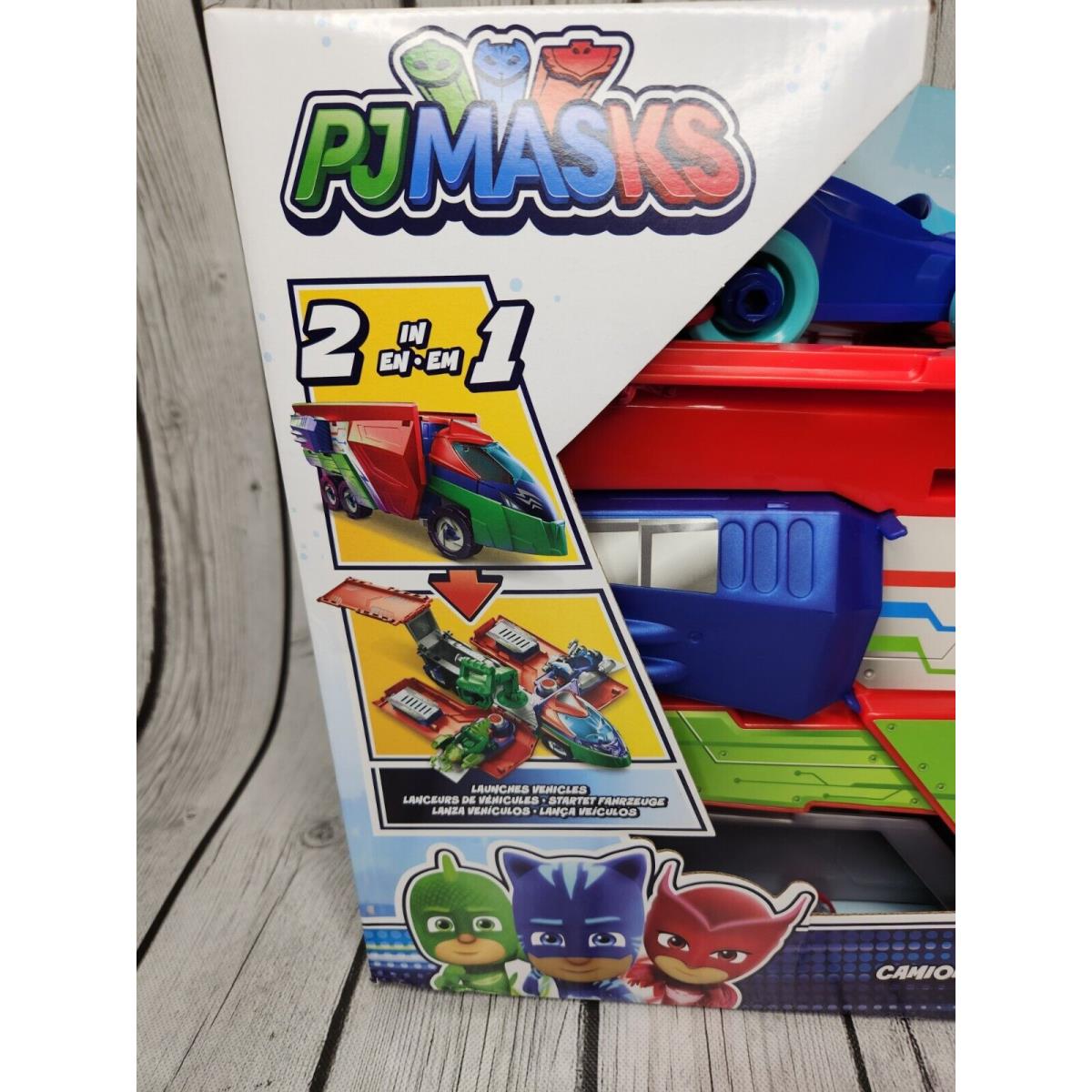 PJ Masks PJ Launching Seeker Preschool Toy Transforming PJ Seeker Vehicle