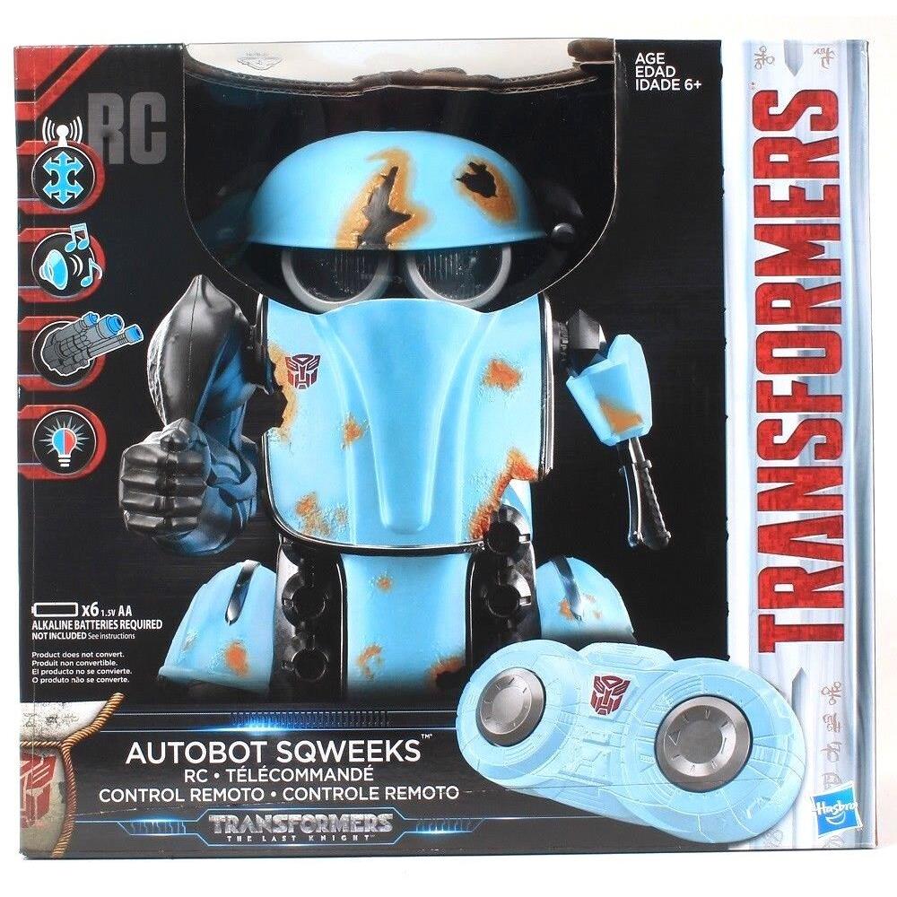 1 Hasbro Transformers Autobot Sqweeks RC Telecommande Dance Blaster Mode Ages 6+