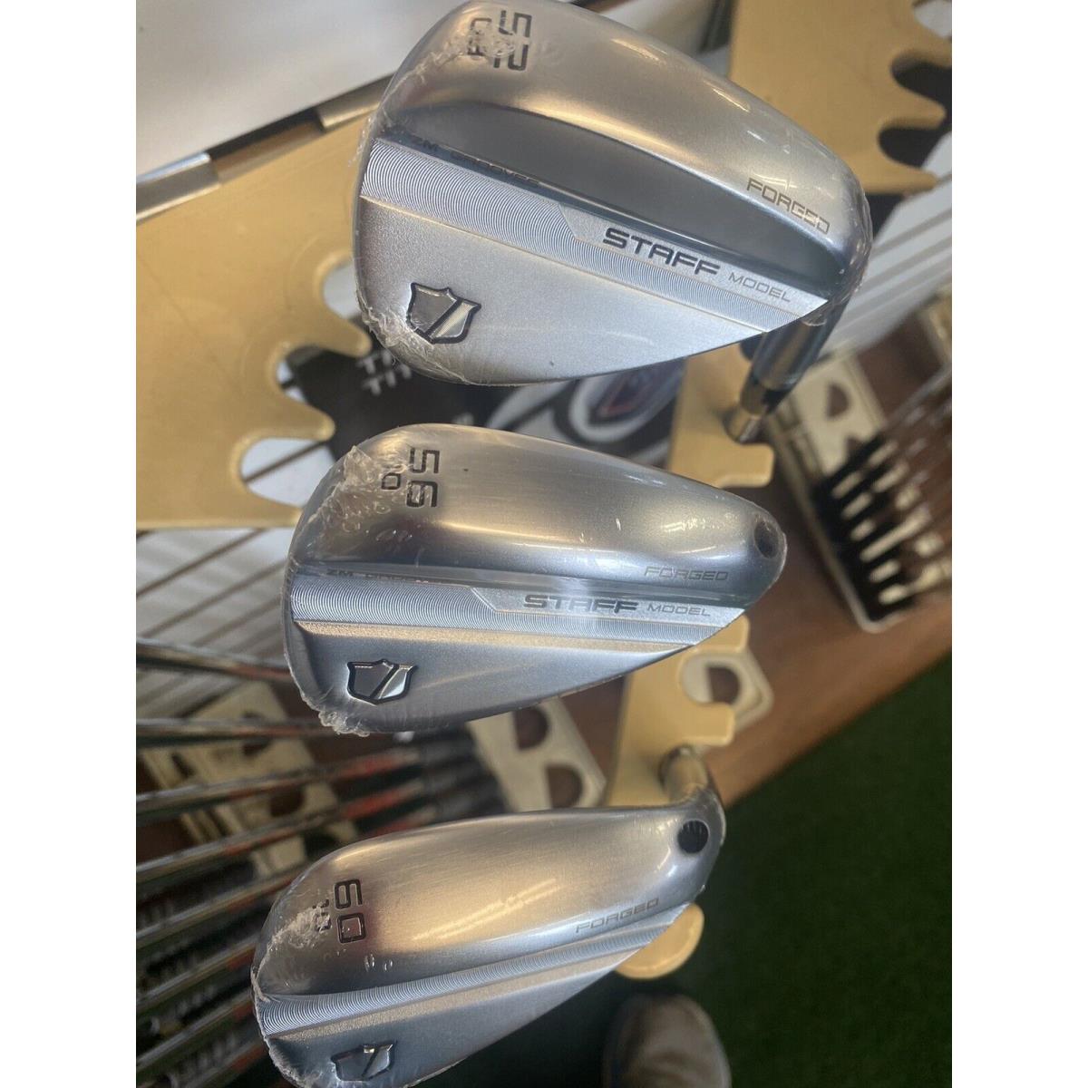 Wilson 2024 Staff Forged 52 56 60 Degree Wedge Set