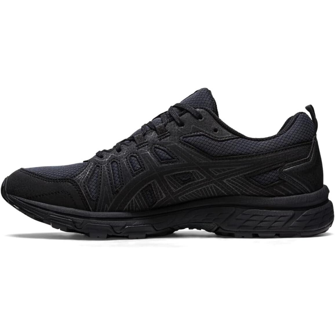 Asics Mens Gel-venture 7 Trail Running Athletic Shoe Casual Sneaker Black US 10M