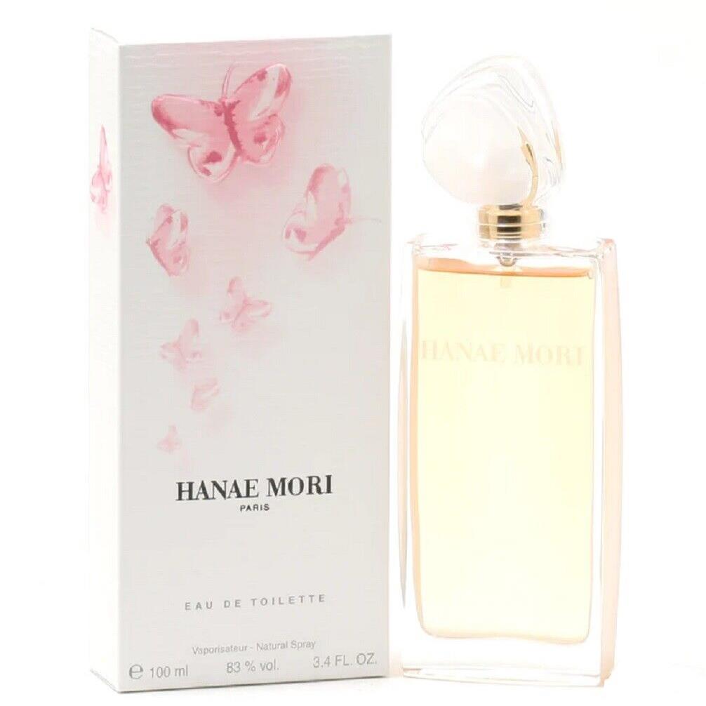 Pink Butterfly Hanae Mori 3.4 oz / 100 ml Eau de Toilette Women Perfume Spray