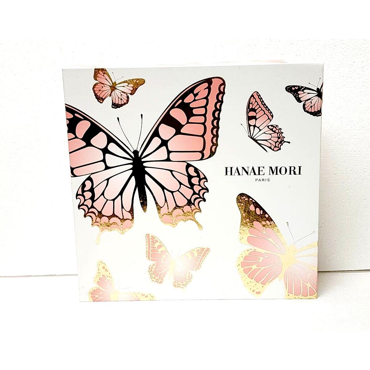 Hanae Mori Women Set 1.7 oz Edt Spray 0.33 Edt Rollerball 5 oz Body Lotion